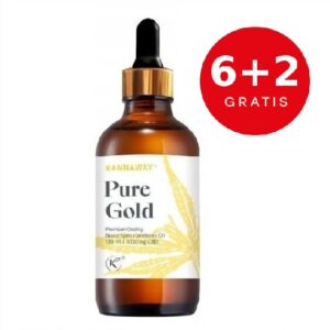 Olejek Pure Gold 1000mg CBD 6+2 GRATIS promocja